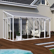 Vranda en Polycarbonate 4 x 3 m - Chalet-Jardin